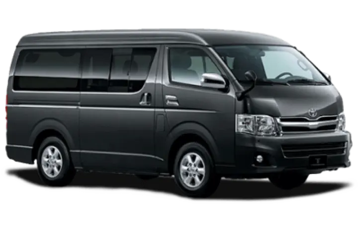 Sewa Toyota Hiace bedahan